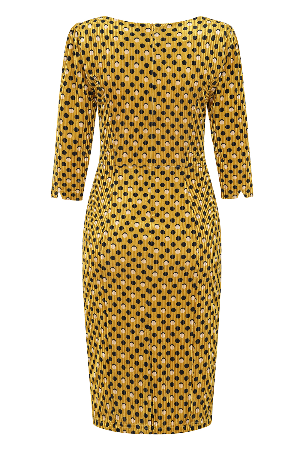 Cora Polka Dot Wiggle Dress